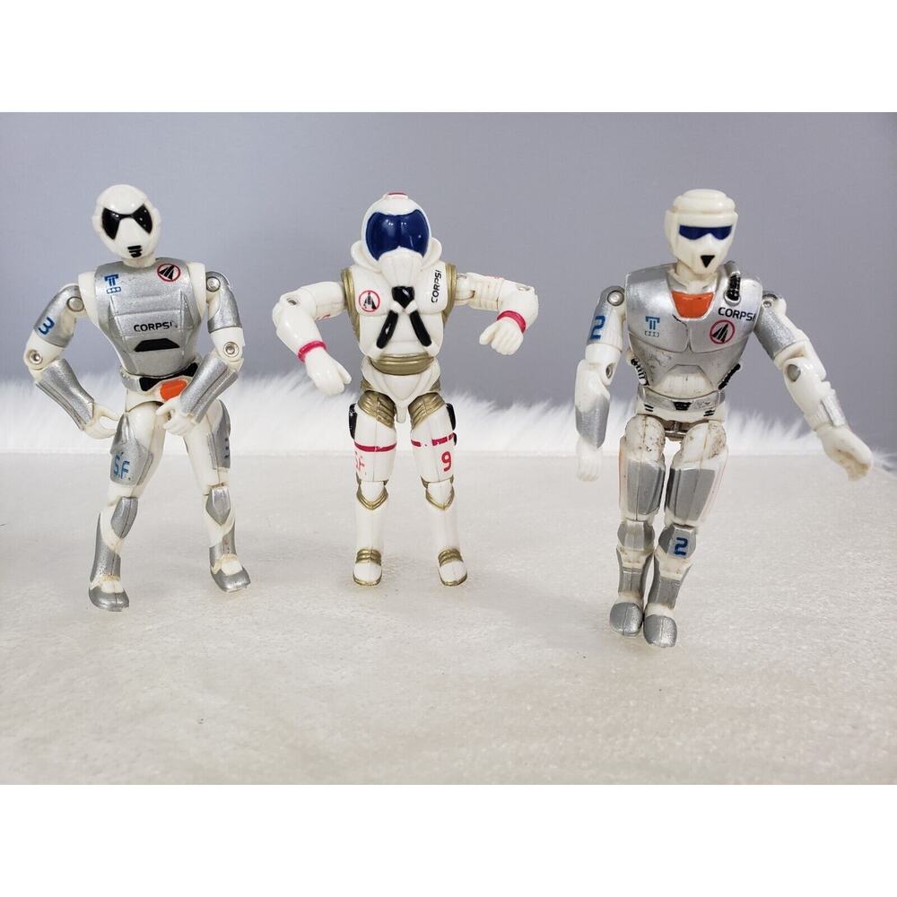 Lot 3 Lanard‎ Star Force Corps Figure Collection 1994 S.T.A.R.
